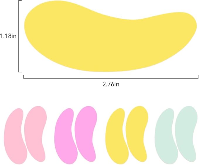 Reusable eye patches 6 pairs,