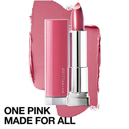 Maybelline Color Sensational Made for All Lipstick, Crisp Lip Color & Hydrating Formula, Pink For Me, Nude Pink, 1 Count