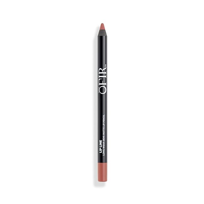 OFIR Longwear Demi-Matte Lip Line | Smudge-Proof, Easy Glide, Hydrating, Long-Lasting Color, Precise Application, Neutral Blush Lip Liner Pencil for Defined Lips | 0.042 OZ
