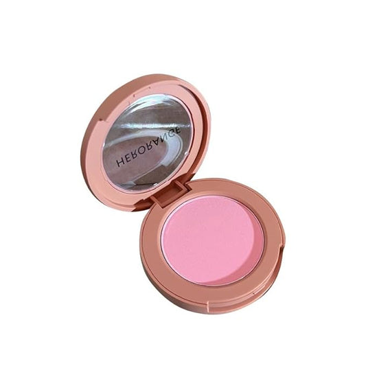 Powder Blush Face Makeup,Lightweight,Smooth,Blendable,Fade and Transfer-Resistant Baked Blush,Effortless Matte Natural Finish,Vegan & Cruelty-Free (2# Nude Pink, One Size)