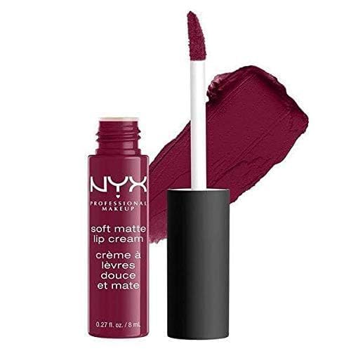 NYX PROFESSIONAL MAKEUP Soft Matte Lip Cream, Lightweight Liquid Lipstick - Abu Dhabi (Deep Rose-Beige)