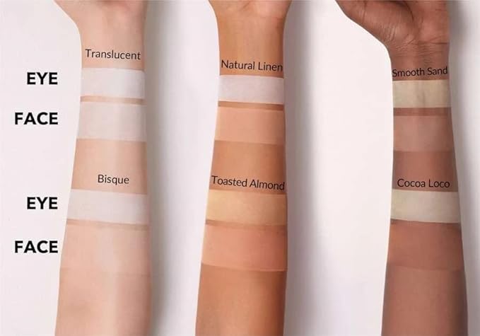 SHEGLAM Insta-Ready Face Powder Loose Under Eye Setting Toasted Almond