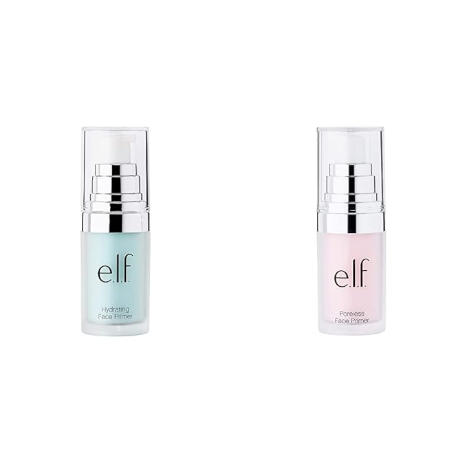 e.l.f., Hydrating Face Primer, Lightweight, Long Lasting, Creamy, Primer Small