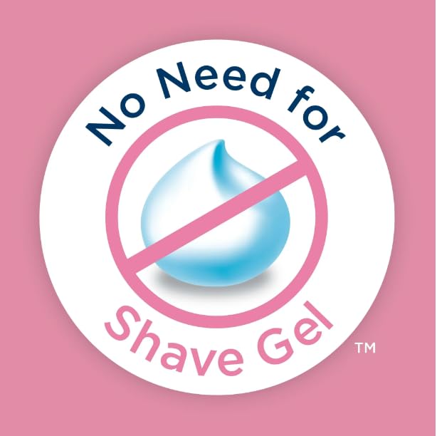 Schick Intuition - Lather & Shave In One Stop - Sweet WaterLily Fresh Floral Scent - Women's Razor Blade Refills - 3 Count Pack of 4 = 12 Cartridges