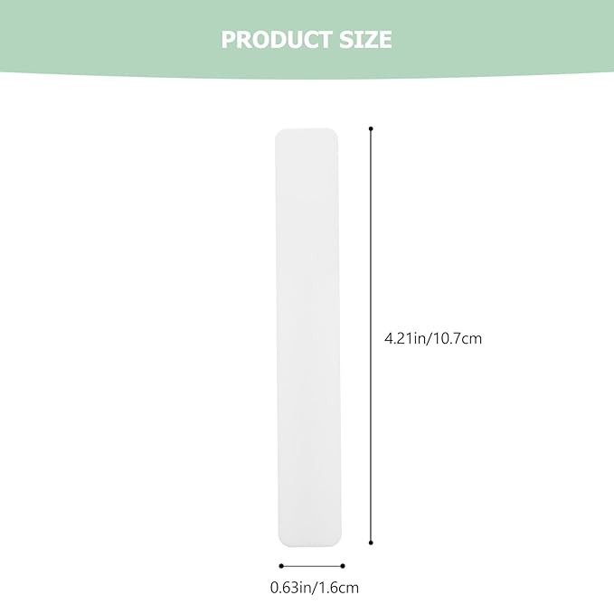 50pcs Soft Film Stick Cream Spoon Cream Spatulas