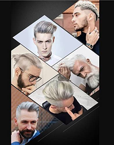 Silver Gray Temporary Hair Color,Natural