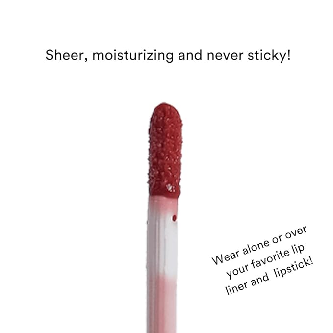 Trust Fund Beauty Lipgasm Lipgloss - Iced Out, Silver Sparkle, Clear, Moisturizing, 4g/0.14 fl oz. Vegan, Cruelty-Free, 21-Free