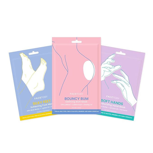 FACETORY Body Spa Sheet Mask Bundle