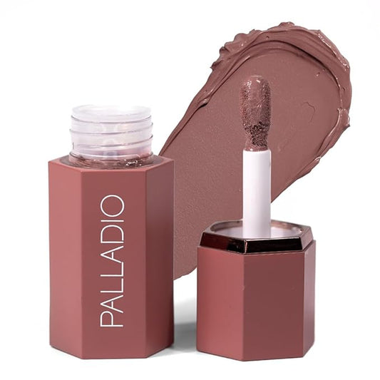 Palladio Liquid Blush for Cheeks & Lips 2-in-1 Dusty Rose
