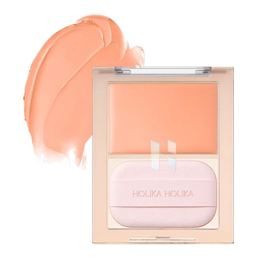 HOLIKA HOLIKA Colored Milk Cream Blush 01 CUTIE Clean, Buildable