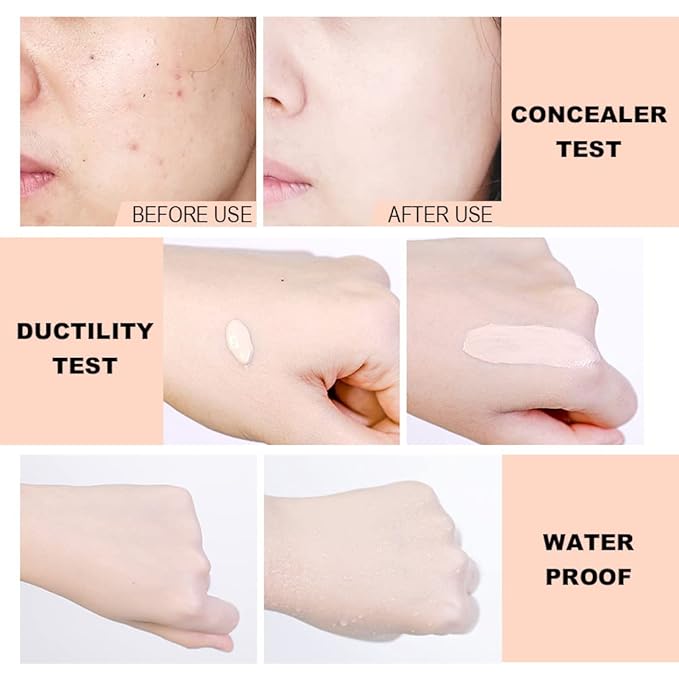 1 Pack Liquid Foundation Cream for Face Makeup,Durable