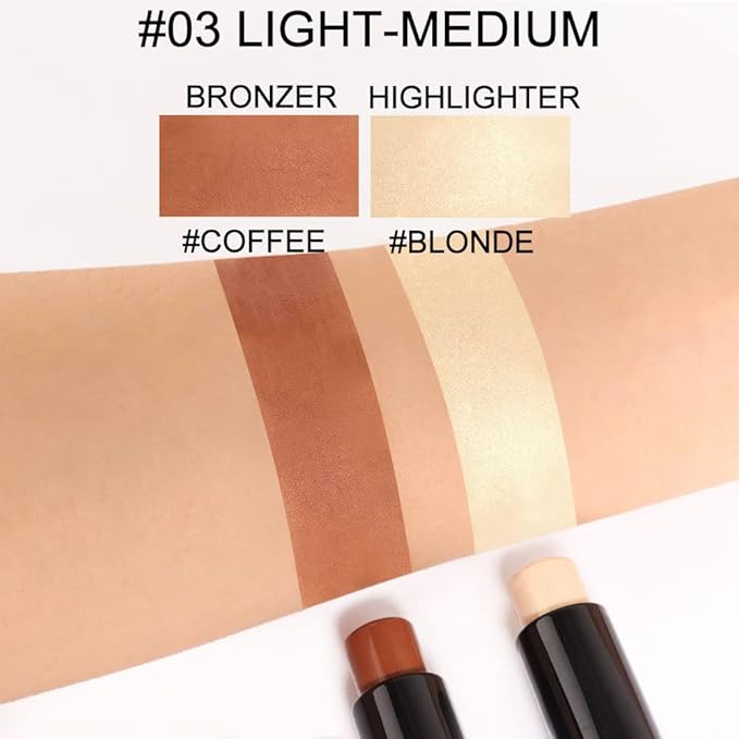 evpct 2In1 Face Cream Contour Stick Makeup Highlighter