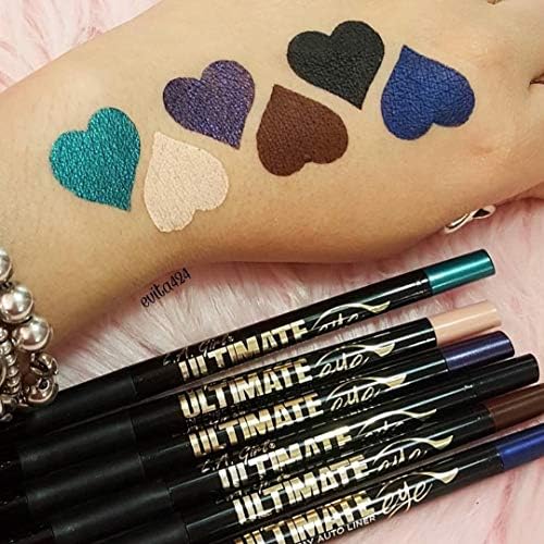 L.A. Girl Ultimate Intense Stay Auto Eyeliner, Totally Teal GP326 (Pack of 5)