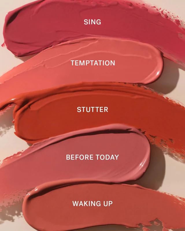 ILIA - Color Haze Multi-Use Matte Pigment | Cream Blush + Lip Color In One | Nourishing, Fuss-Free Application | Non-Toxic, Vegan, Cruelty-Free, Silicone-Free (Stutter, 0.23 fl oz | 7 ml)