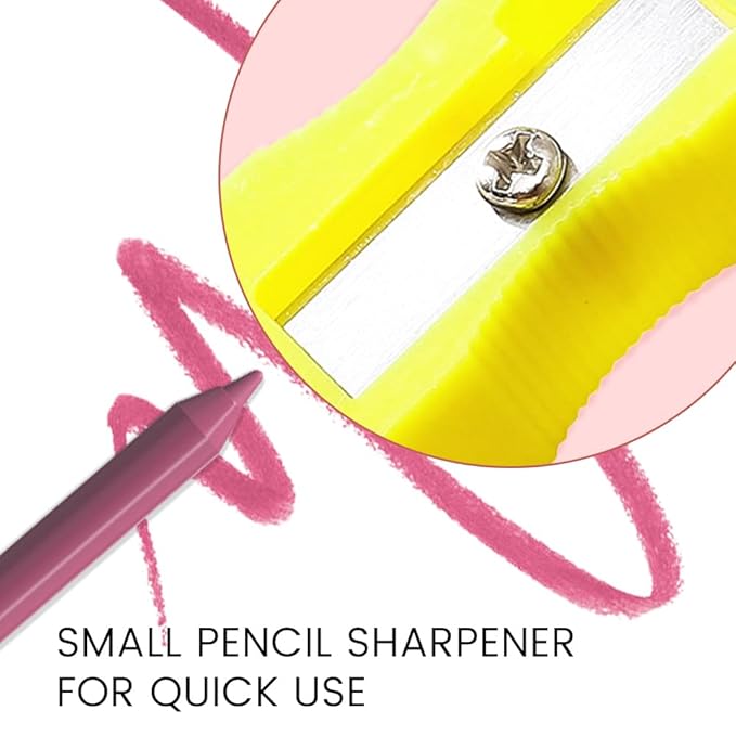 evpct 3Pcs Rose Maroon Plum Red Matte Long Lasting Wear Lip Liner Pencils Makeup Set for Shaping & Sculpting Lips, No Transfer Waterproof Pigmented Lip Liner Crayon lipliners Lipstick Pencil 11+20+23