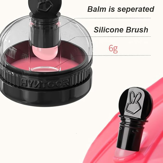 1 PC Macaron Canned Lip Essence High Glossy Lip Jelly, Mirror Effect Lip Glaze Mirror Effect Lip Balm, Moisturizing & Plump Lip Gloss (L03, 6g)