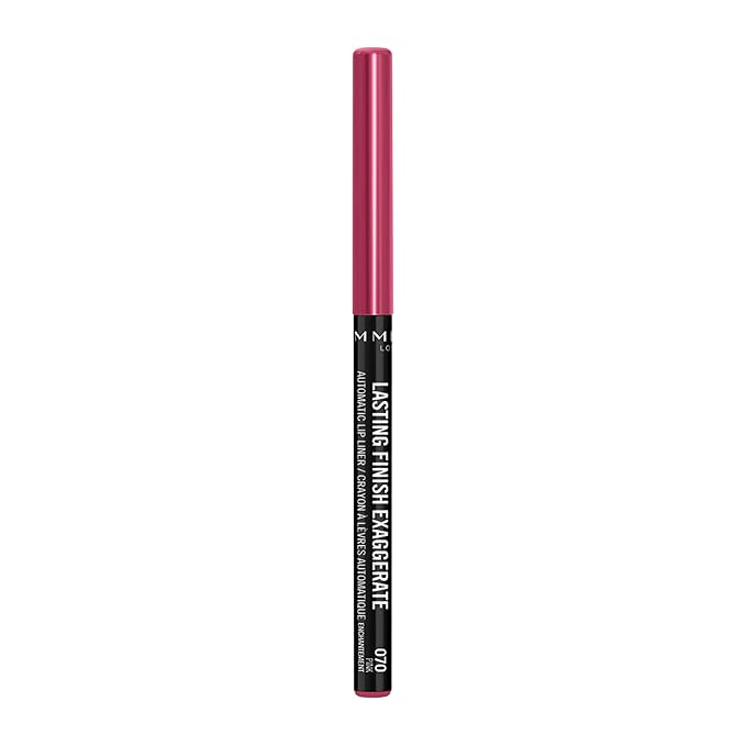 Rimmel Lasting Finish Exaggerate Automatic Lip Liner, 70 Pink Enchantment (Pack of 2)