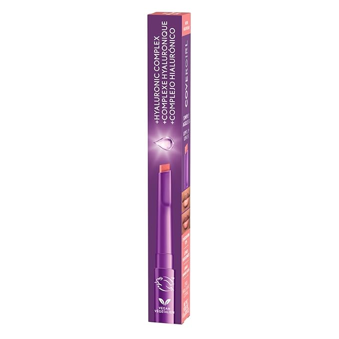 COVERGIRL Simply Ageless Lip Flip Liner, Brilliant Coral, Pack of 1