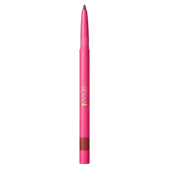 Juvia's Place Coffee Shop Luxe Lip Liner: Coffee Bean - Colorstay Matte Finish Lip Pencil, Makeup for Natural Long Lasting Beauty and Sensational Wear, Lip Stain Kiss Proof Cometics