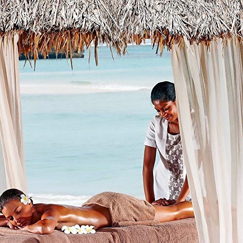 Pure Fiji Spa Gifts for Women and Man - Body Gift Box Include: Sugar Scrub, Bath and Body Oil, Body Butter and Body Lotion, Scent Coconut Lime Blossom