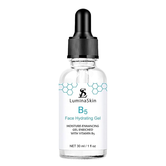 Hydrating Vitamin B5 Gel Skin Moisture-Enhancing Gel, Hyalu B5 Pure Hyaluronic Acid Serum for Face, with Vitamin B5, Anti-Aging Serum for Fine Lines and Wrinkles 30 ml