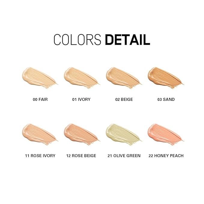 heme Full Coverage Liquid Concealer 6ml(22 Honey Peach) 6ml