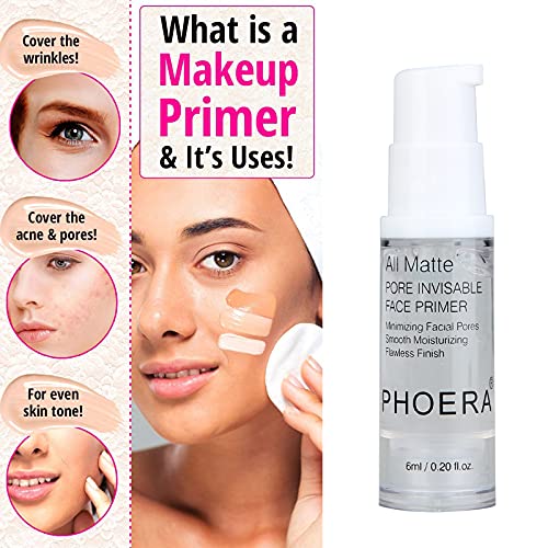 PHOERA Setting Powder and PHOERA Face Primer Makeup,