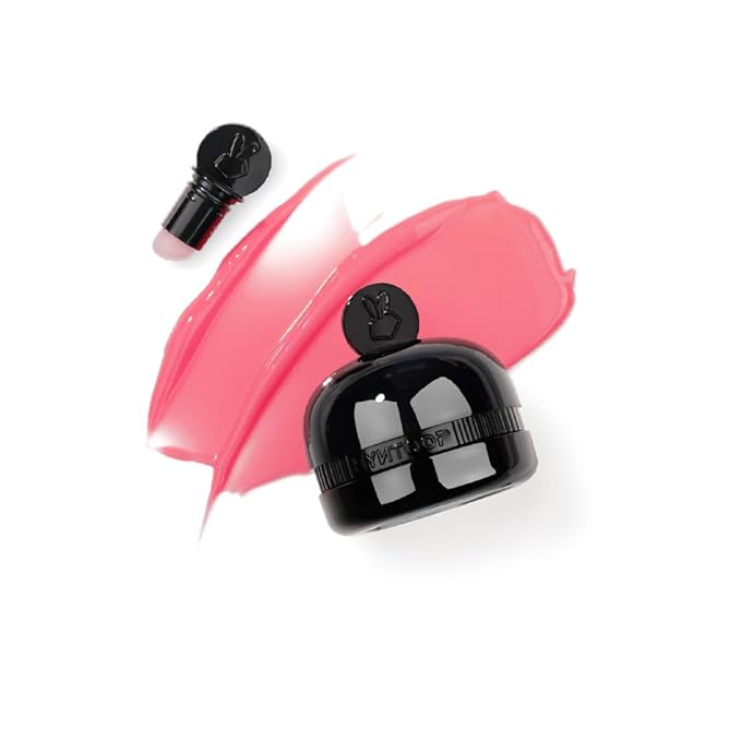 1 PC Macaron Canned Lip Essence High Glossy Lip Jelly, Mirror Effect Lip Glaze Mirror Effect Lip Balm, Moisturizing & Plump Lip Gloss (L02, 6g)