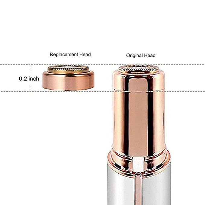 Replacement Heads For Finishing Touch Flawless Facial Hair Remover,Women Hair Removal Shaving Head First Generation (4PCS, GEN 1)