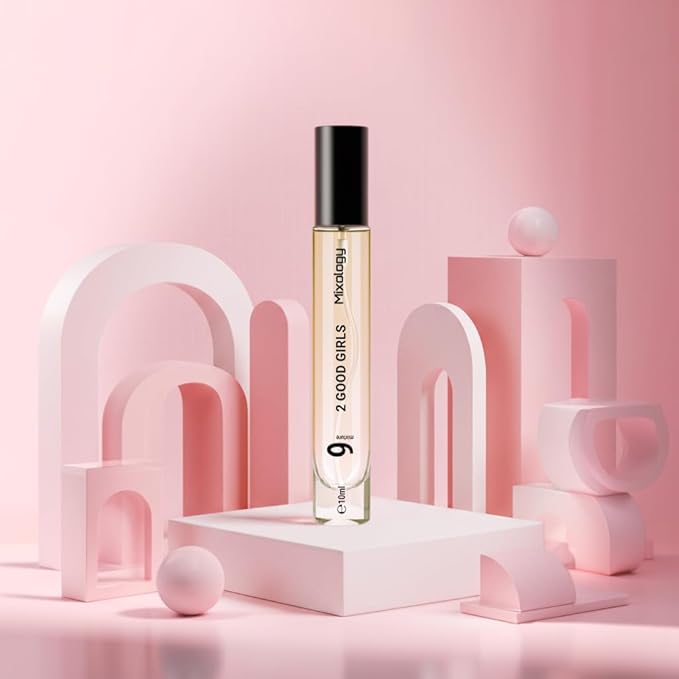 2 Good Girls Eau de Parfum – Mixture of Good Girl & Good Girl Gone Bad, Women Perfume 0.34 Fl Oz (10ml)