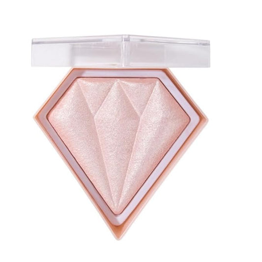 Pink Highlighter Makeup Palette, Face Highlighter Palette Glitter de Maquillaje(03)