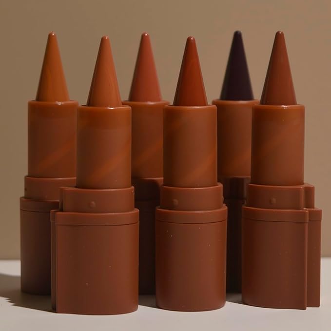 2-in-1 Gradient Lip Liner and Lipstick Lip Combo Set - Achieve Flawless Contour and Gradual Ombre Effect with Easy-to-Use Crayon Form and Cone Tip (2Pcs 07# Mulberry, 2 Count (Pack of 1))