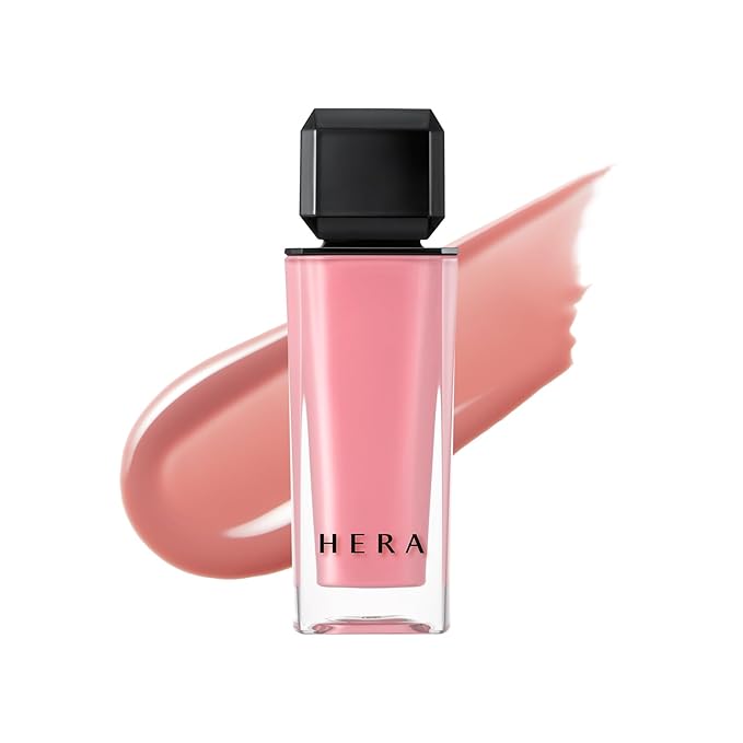 HERA Sensual Nude Lip Gloss #422 LINGERIE | Volumizing Sheer & Glossy Finish, Non-sticky, Moisturizing and Hydrating, Korean Makeup, 0.17 oz. (5g)