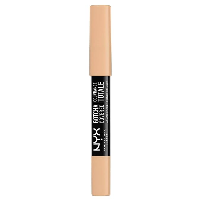 NYX Professional Makeup Gotcha Covered Concealer Pencil, Porcelain, 0.04 Ounce