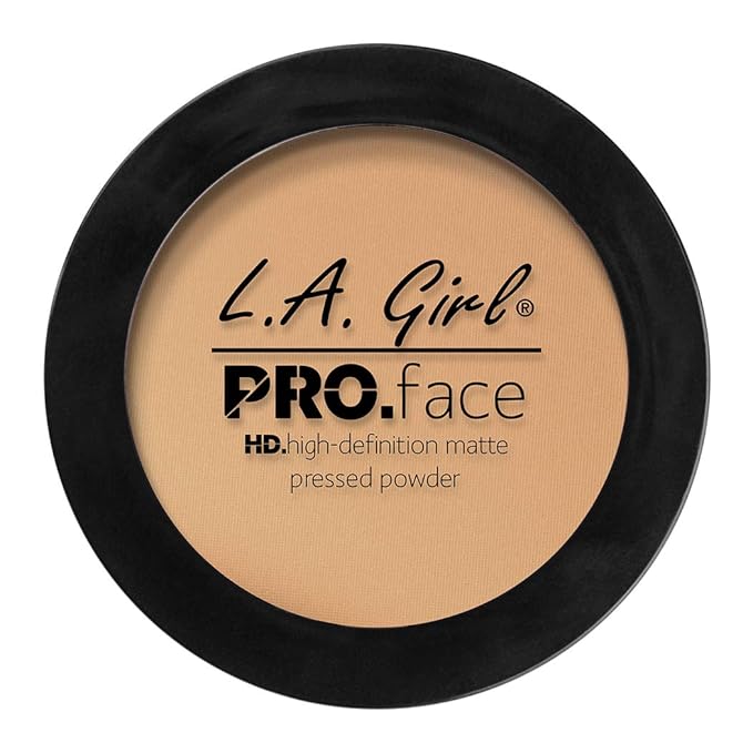 L.A. Girl Pro Face HD Matte Pressed Powder, 3) (GPP608)