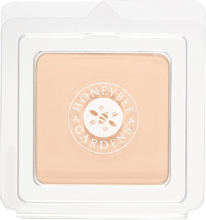 Honeybee Gardens Pressed Mineral Powder Foundation Refill, Supernatural, 8g