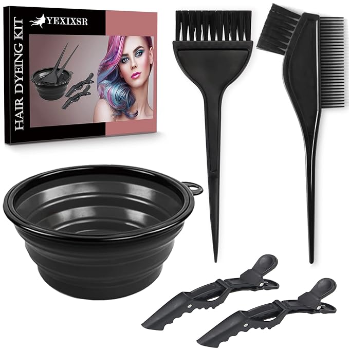 Yexixsr 5Pcs Professional Salon Hair