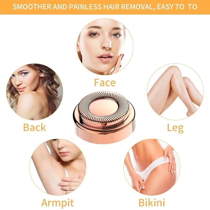 Replacement Heads For Finishing Touch Flawless Facial Hair Remover,Women Hair Removal Shaving Head First Generation (6PCS, GEN 1)