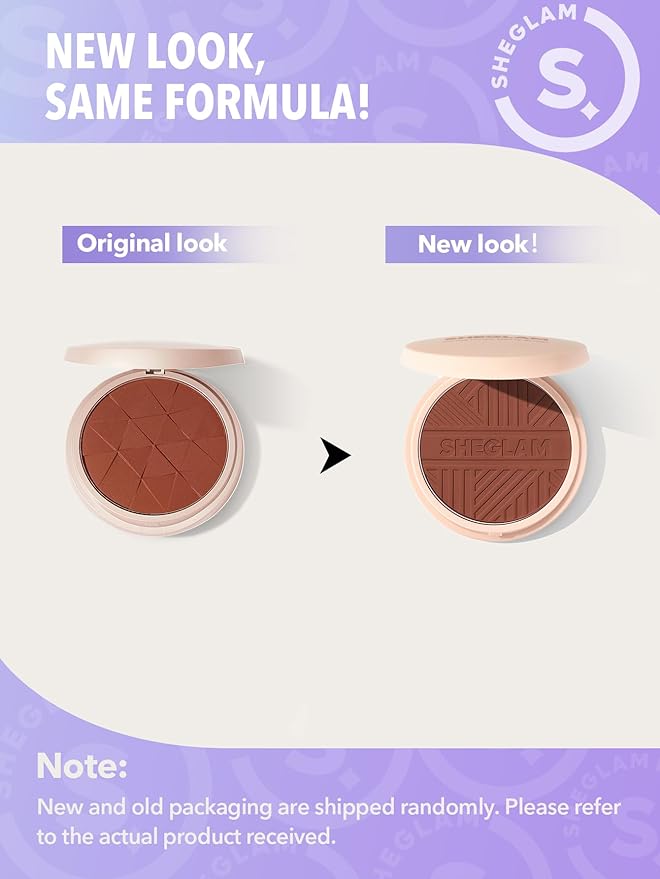 SHEGLAM Divine Flush Matte Blush Powder - Highly Pigmented, Non-Fading, Long Lasting, Lightweight Natural Blush for Face Makeup