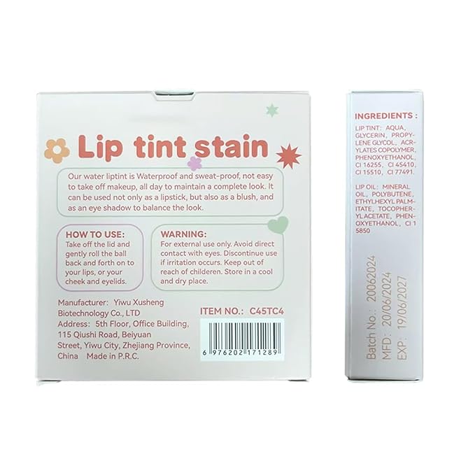 4 Pcs Roll-on Lip Gloss Set, Clear Lip Gloss Glaze Water Light Formula, Plumping Lip Oil, Long Lasting Hydrating & Moisturizing Lip Gloss (Set A, 0.16 Oz/Pcs)