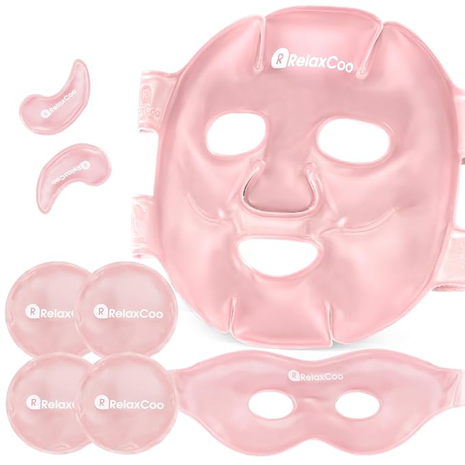 Ice face eye mask for