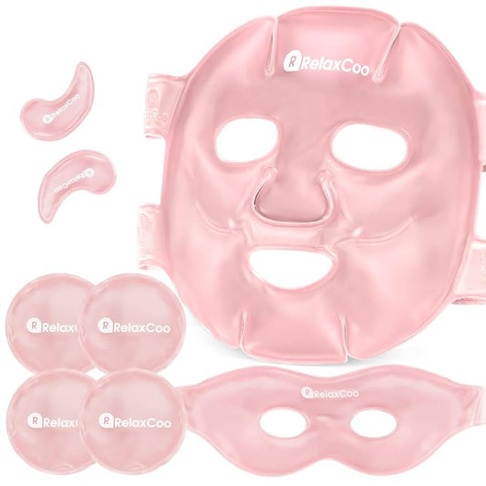 Ice face eye mask for