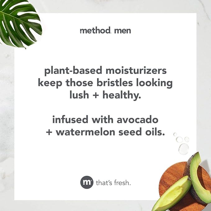 Method Men Beard Oil, Sea + Surf, 1 Ounce, 3 pack