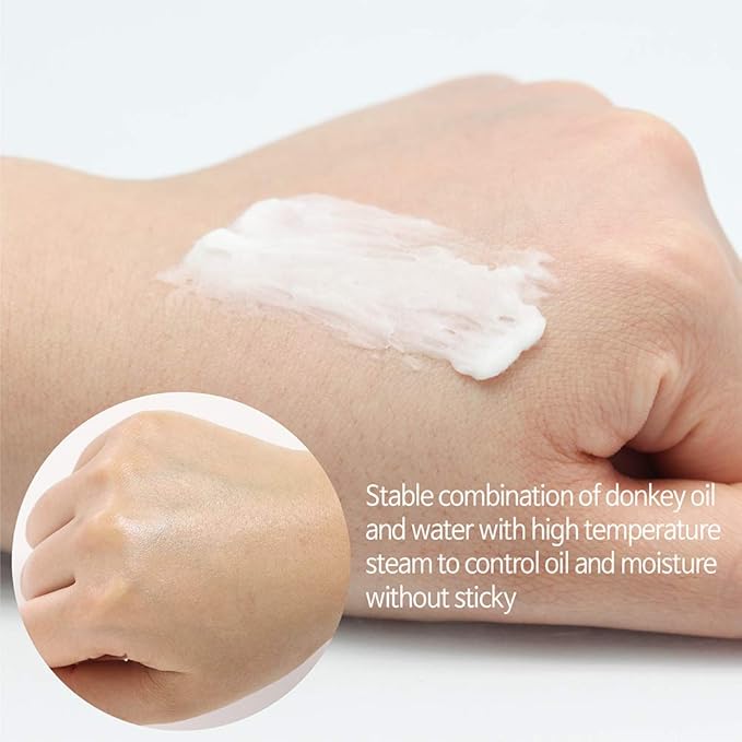 Elizavecca Silky Creamy Donkey Steam Moisture Milky Cream, 3.4 Ounce