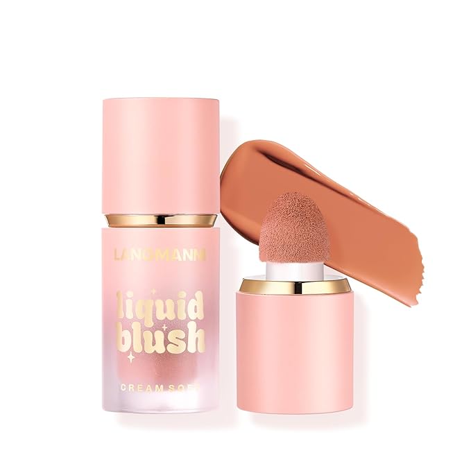 Jolilab Liquid Blush - High Pigment, Long - Lasting, Buildable Color for a Natural Glow(05#)