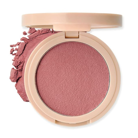 EGLIPS All Over Blusher - Multi-Use Cream Jelly Blush for Eyes & Cheeks Buildable and Blendable Texture with Shimmery Pearls Natural Korean Face Makeup (07 BLUSHED, 0.18 oz)