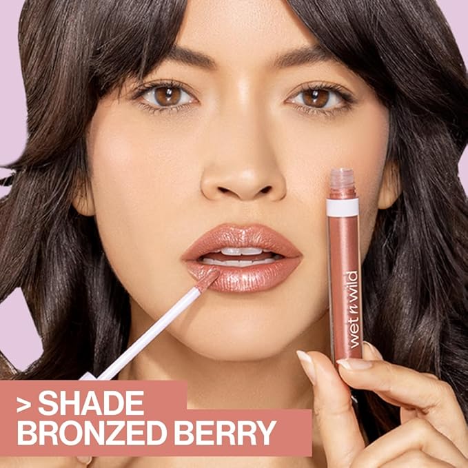 wet n wild Mega Slicks Lip Gloss & Mega Last Breakup Proof Eyeliner, 16-Hour Wear