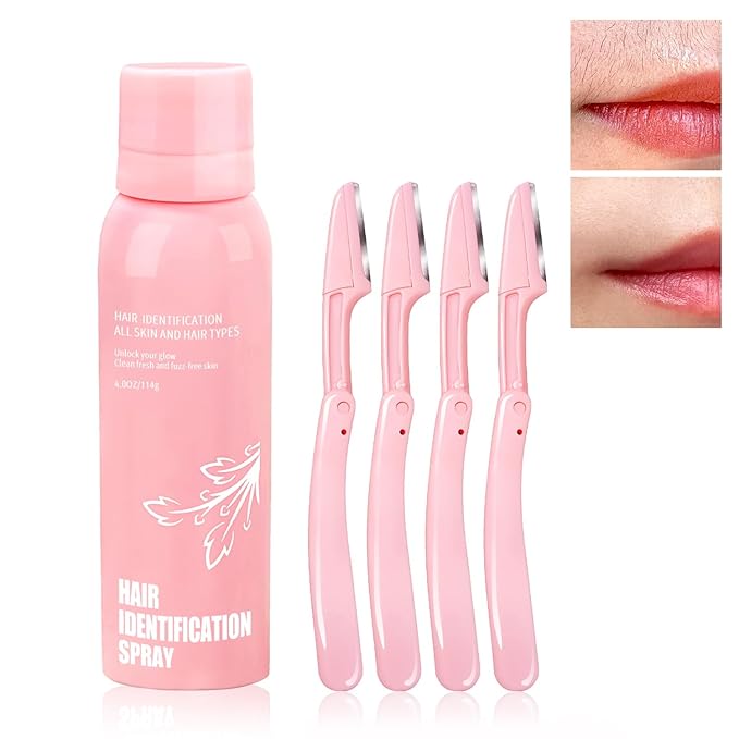 Hair Identifier Spray for Face Shaving,Facial Hair Removal For Women,face hair identifier spray,Moisturizing And Skin Care Set Spray,suitable for all skin types (1 set)