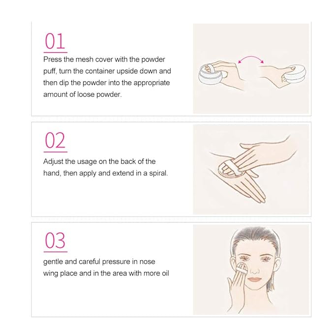 Sonew Makeup Finish Loose Powder, Oil Control ing - (01#) 15g