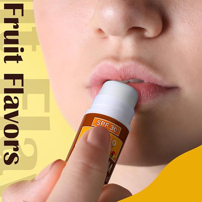 10 Pcs Mini Sunscreen Lip Balms